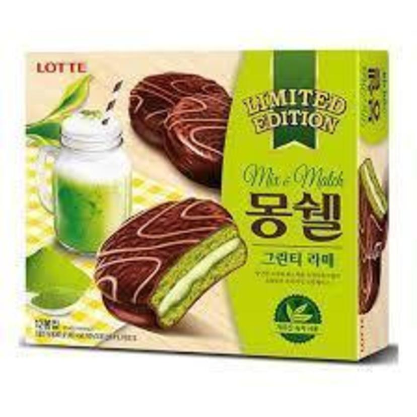 話題沸騰中！韓国では抹茶風味のお菓子が大人気